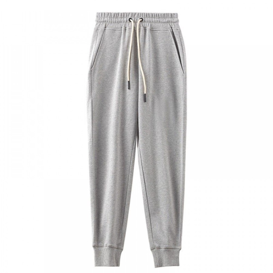 Women'S Favoshape | Unisex Drawstring Waist Solid Color Jogger Sweatpants