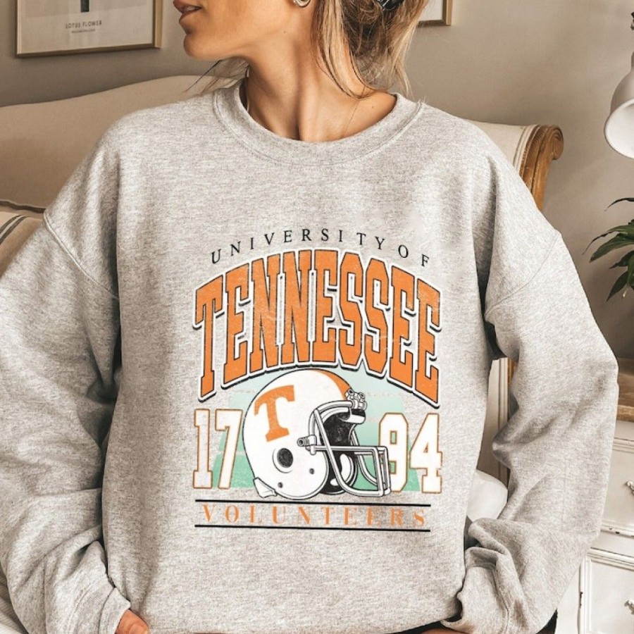 Women'S Favoshape | Women'S Retro Tennessee Volunteer Sweatshirt