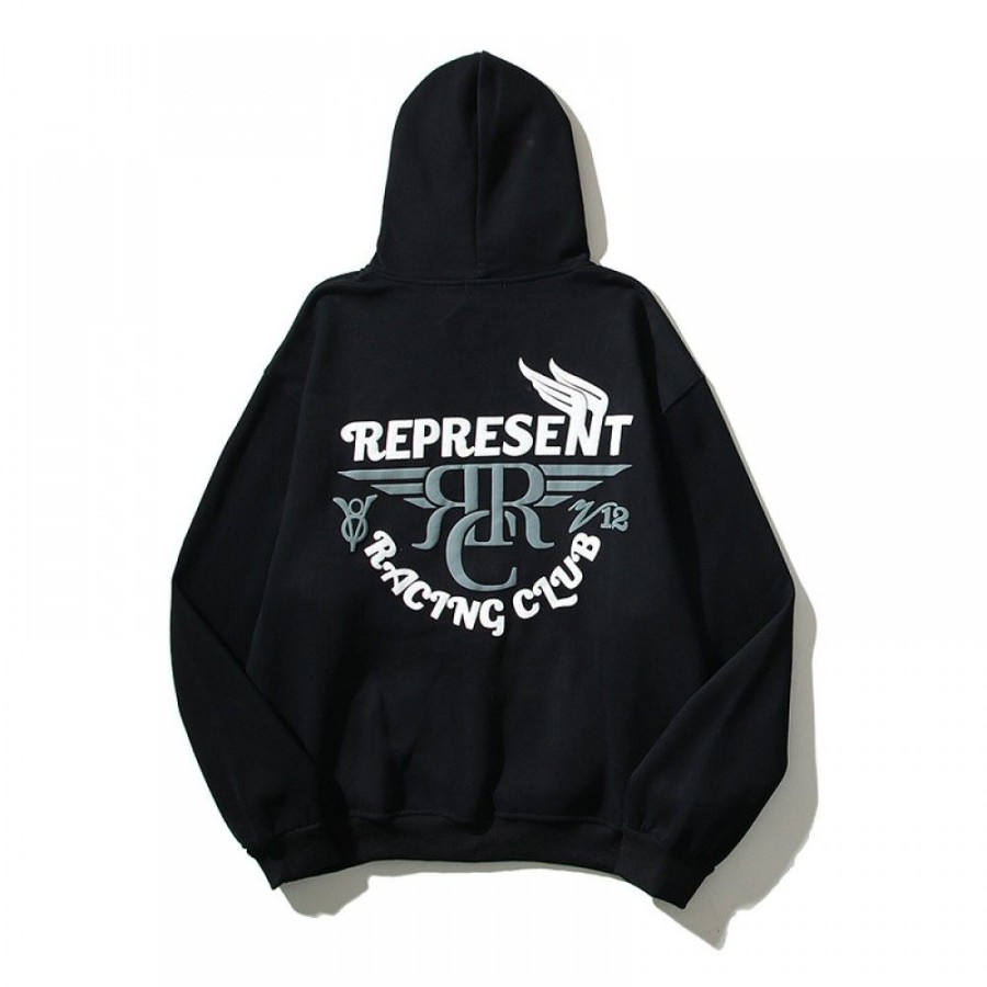 Men'S Favoshape | Hip Hop Streetwear Unisex Racing Club Hoodie