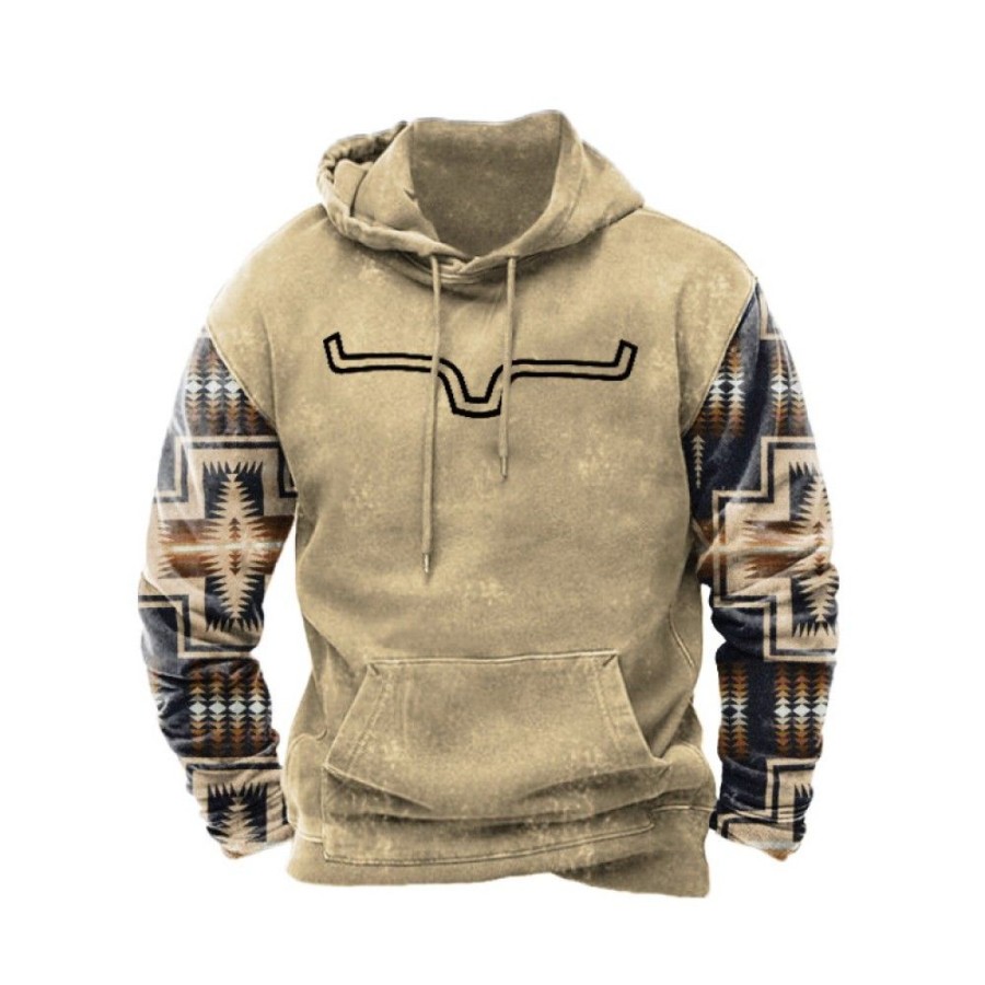 Men'S Favoshape | Men'S Western Cowboy Actec 3D Printed Hoodie