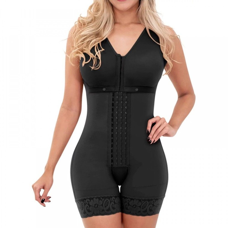 Shapewear Favoshape | High Compression Colombian Faja Open Bust Tummy Control Butt Lift Bodysuit