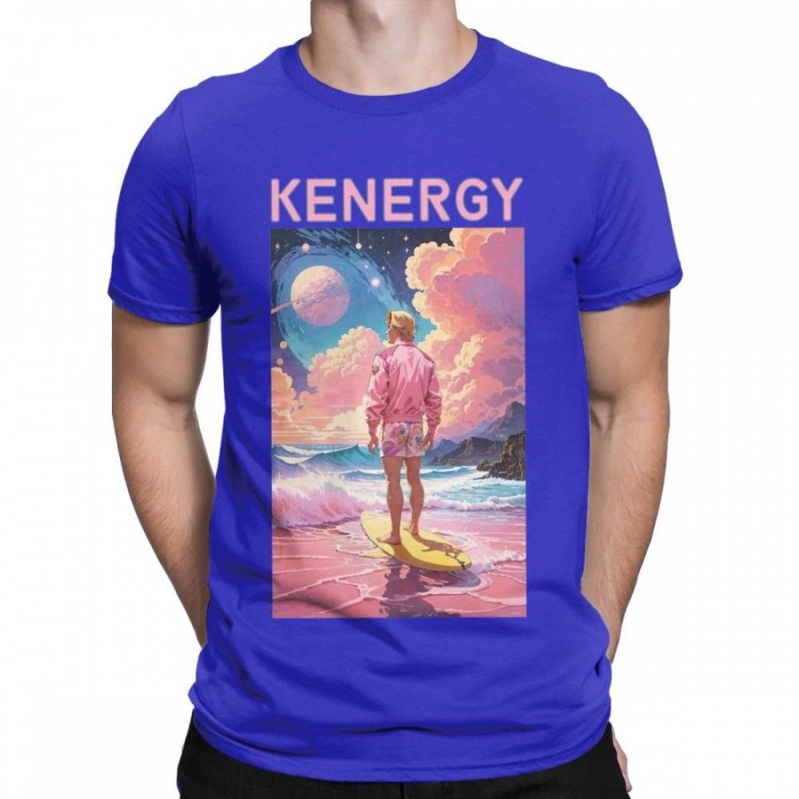 Men'S Favoshape | Men'S I'M Kenough Surf Kenergy Round Neck T-Shirt