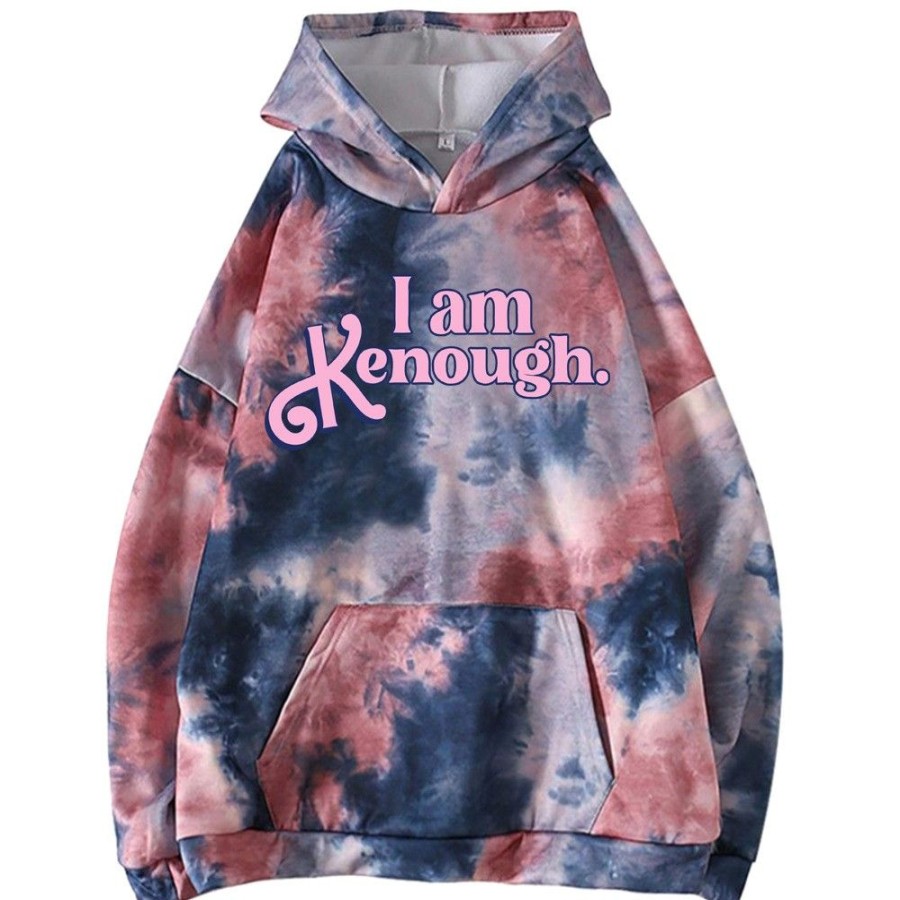 Men'S Favoshape | Unisex Tie Dye 3D Print Oversized Hoodie