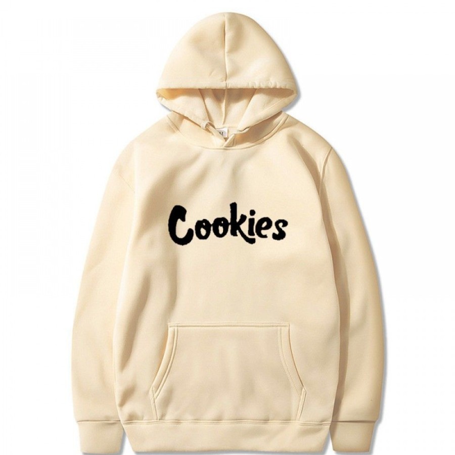 Men'S Favoshape | Hip Hop Streetwear Oversized Cookies Printed Hoodies