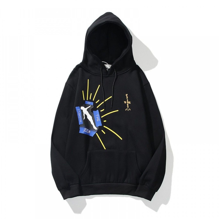 Men'S Favoshape | Hip Hop Streetwear Highest In The Room Hoodie