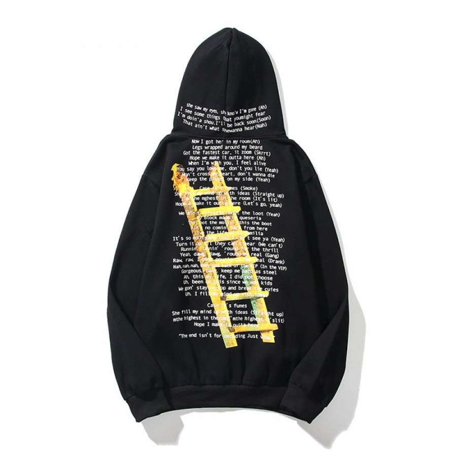 Men'S Favoshape | Hip Hop Streetwear Highest In The Room Hoodie