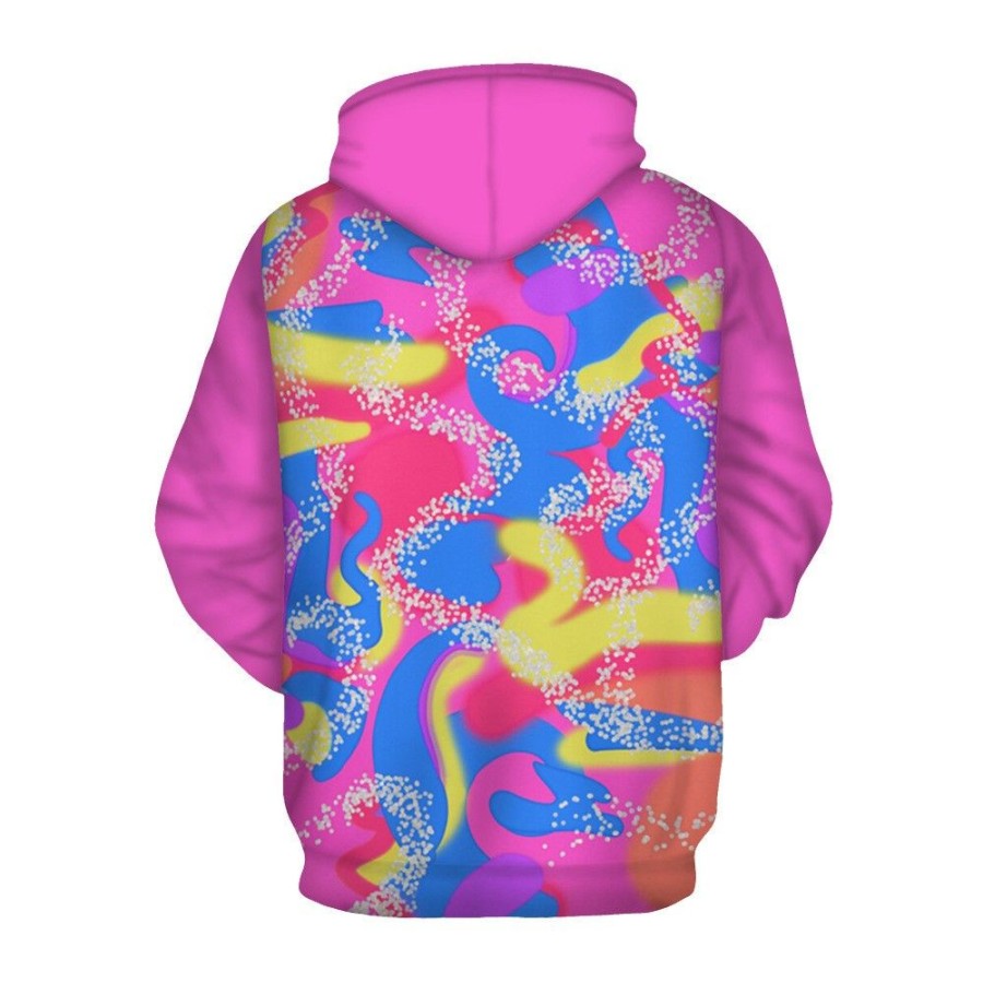 Men'S Favoshape | Unisex Tie Dye 3D Print Zip-Front Hoodie Jackets