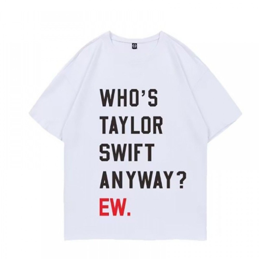 Women'S Favoshape | Fuuny Concert Who'S Ts Anyway Ew Printed T-Shirt