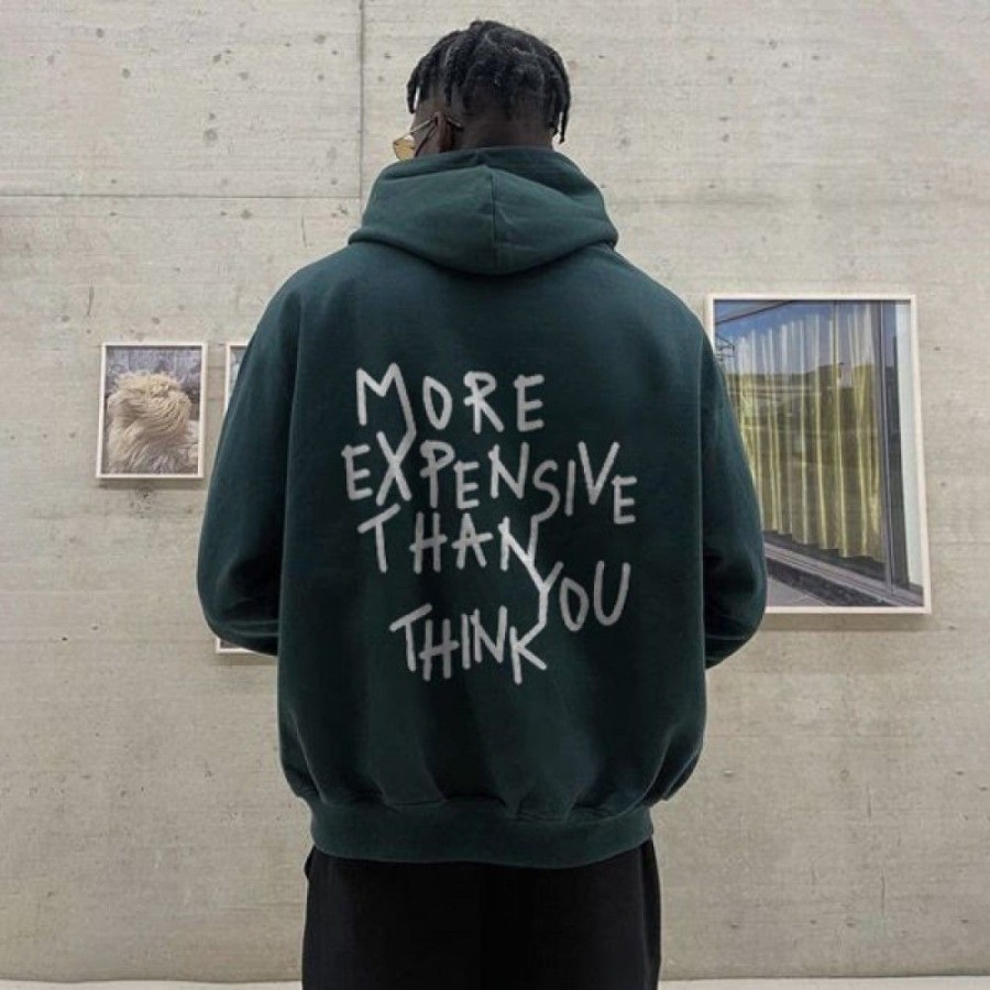 Men'S Favoshape | Men'S More Expensive Than You Think Printed Hoodie