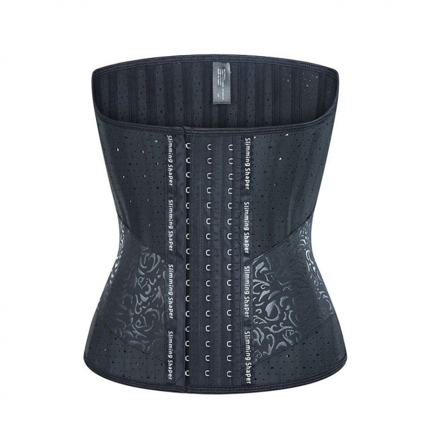 Corsets Favoshape | Women'S 25 Steel Boned Underbust Corset Sports Latex Waist Trainer