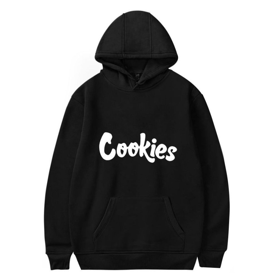 Men'S Favoshape | Oversized Streetwear Hip Hop Cookies Thin Mint Hoodie