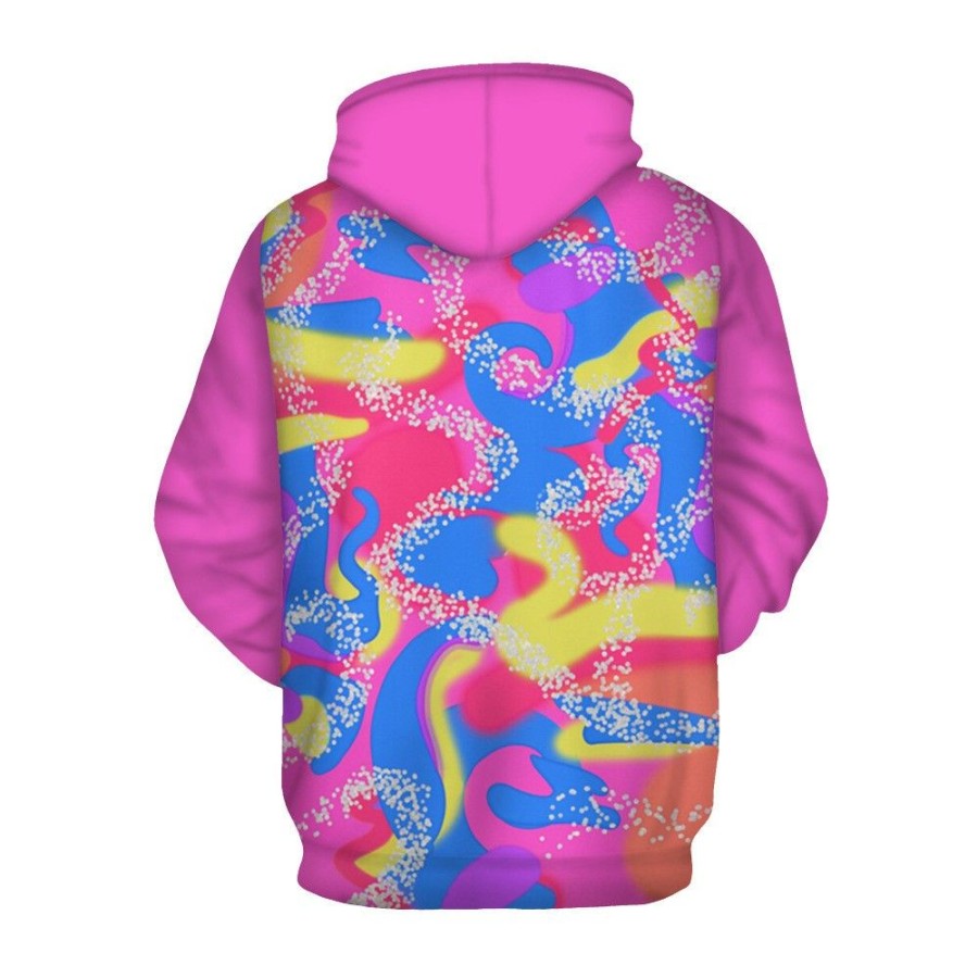 Men'S Favoshape | Unisex Tie Dye 3D Print Zip-Front Hoodie Jackets