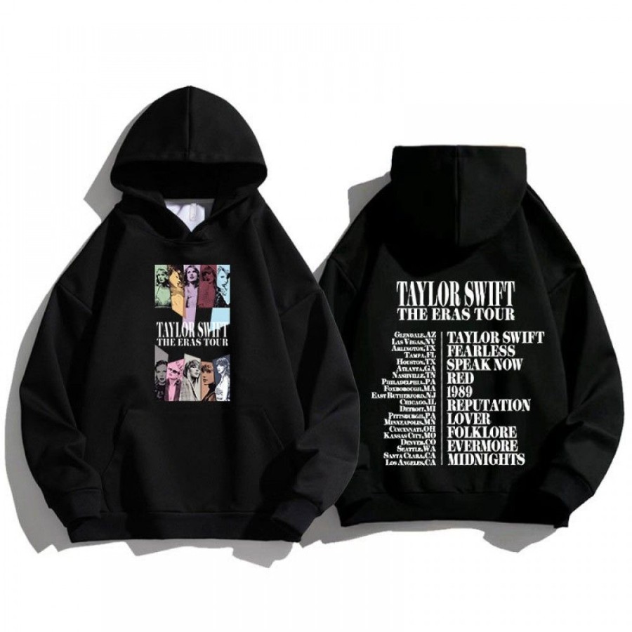 Men'S Favoshape | Women'S Classic Taylor The Eras Tour Printed Hoodie