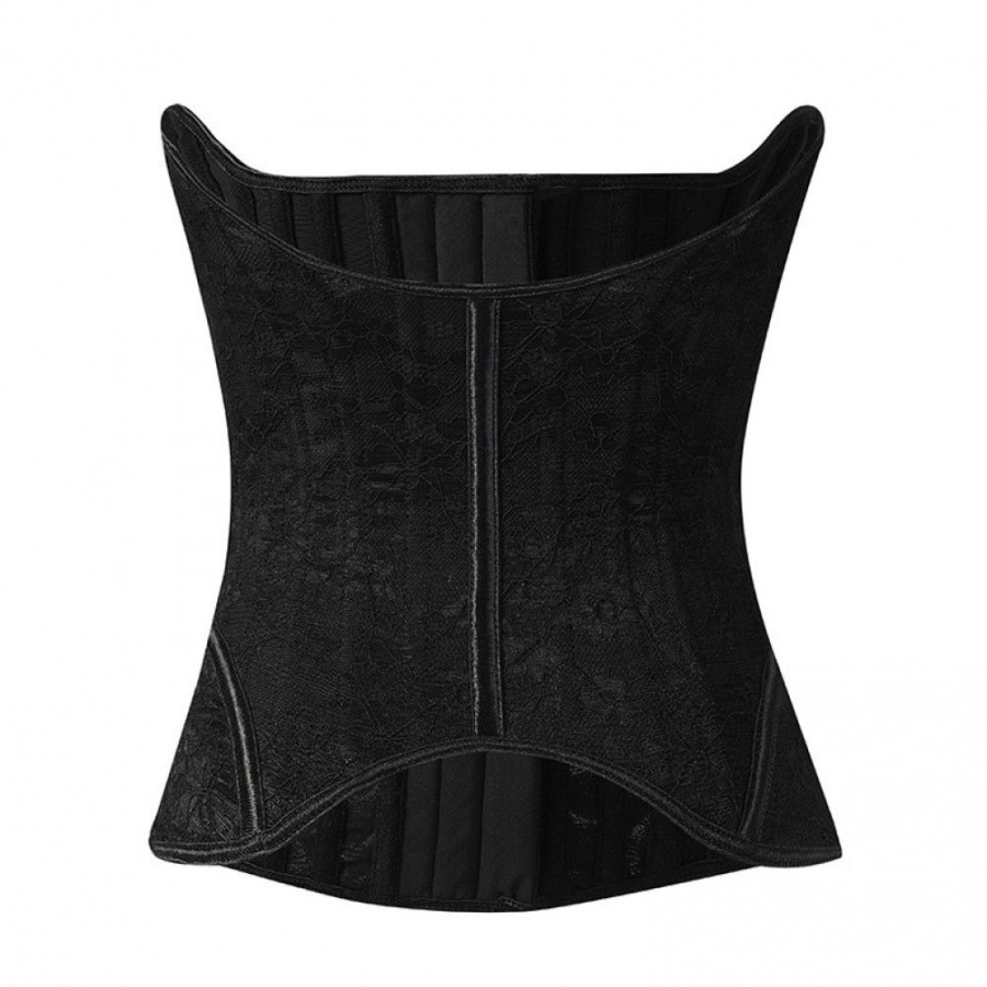 Corsets Favoshape | Women Underbust Waist Trainer With Steel Bones Hooks Hourglass Waist Cincher Corset