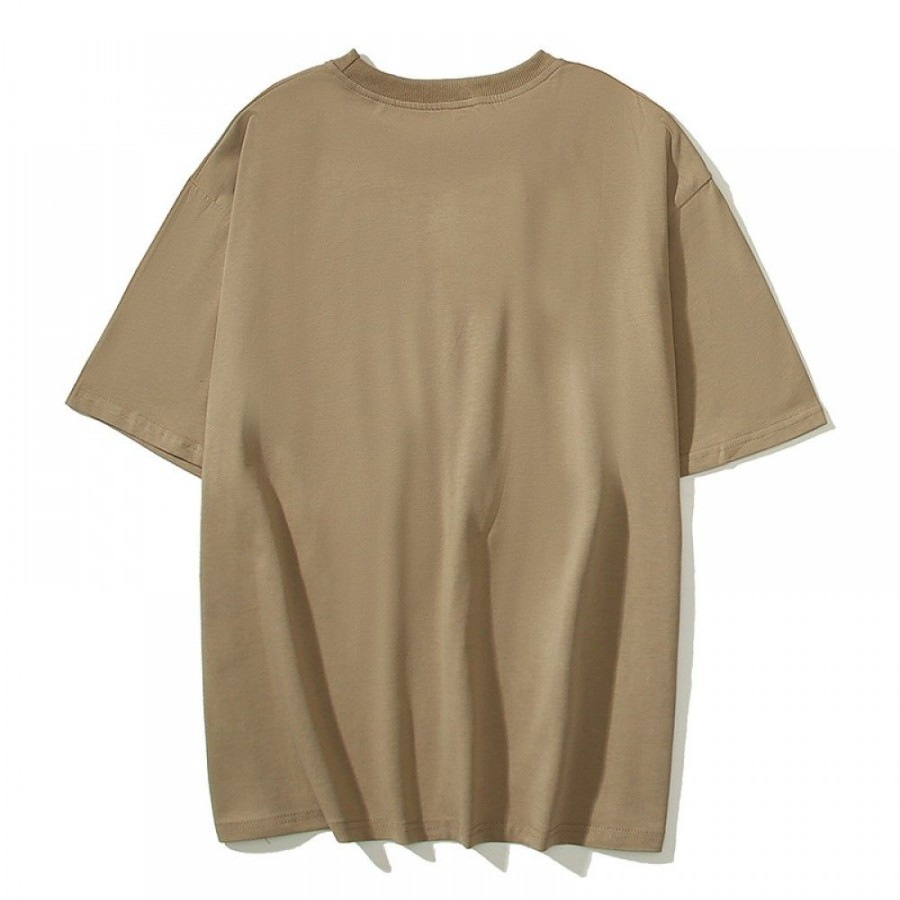 Men'S Favoshape | Unisex Plenty Of Sunshine Printed T-Shirt Light Tan