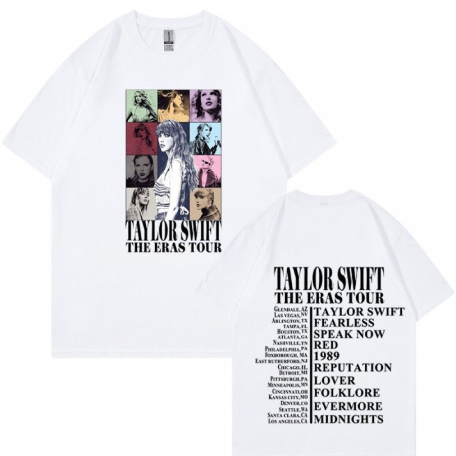 Men'S Favoshape | Taylor'S The Eras Tour Short Sleeve T-Shirt