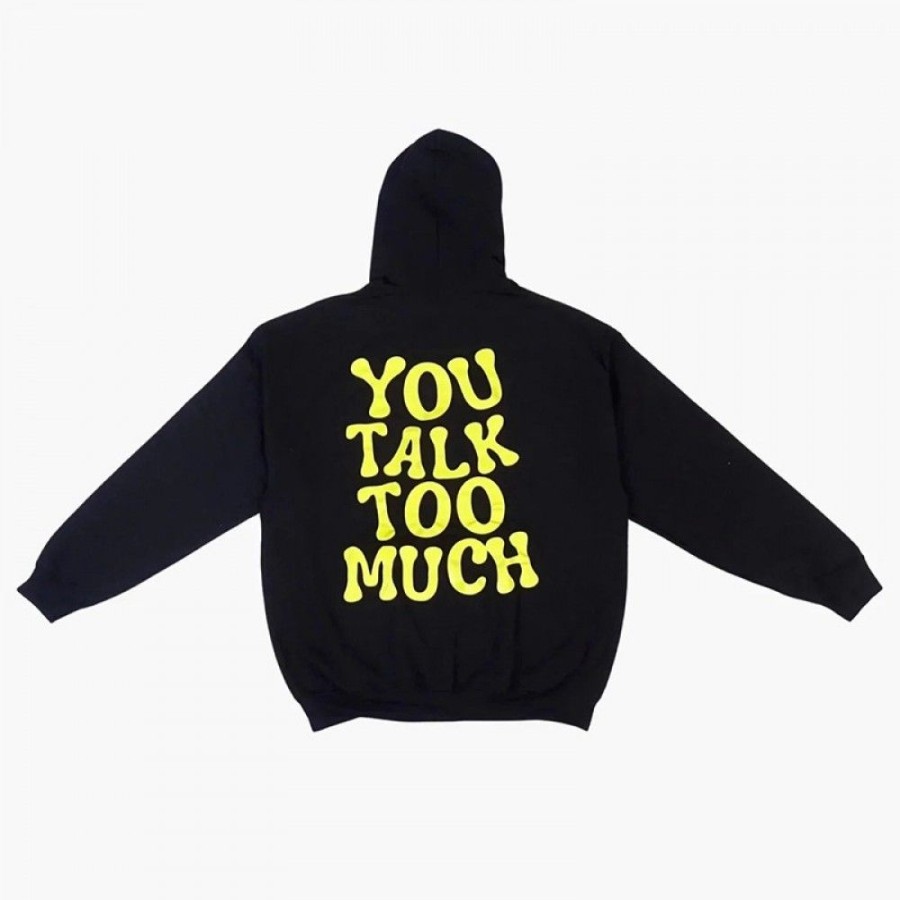 Women'S Favoshape | Women'S You Talk Too Much Printed Hoodie