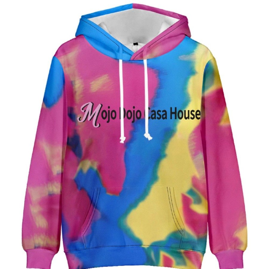 Men'S Favoshape | Unisex Tie Dye 3D Print Oversized Hoodie Multicolor