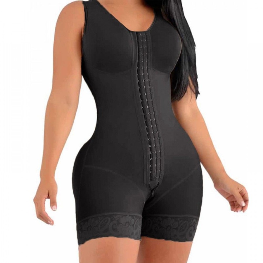 Shapewear Favoshape | High Compression Colombian Faja Open Bust Tummy Control Butt Lift Bodysuit